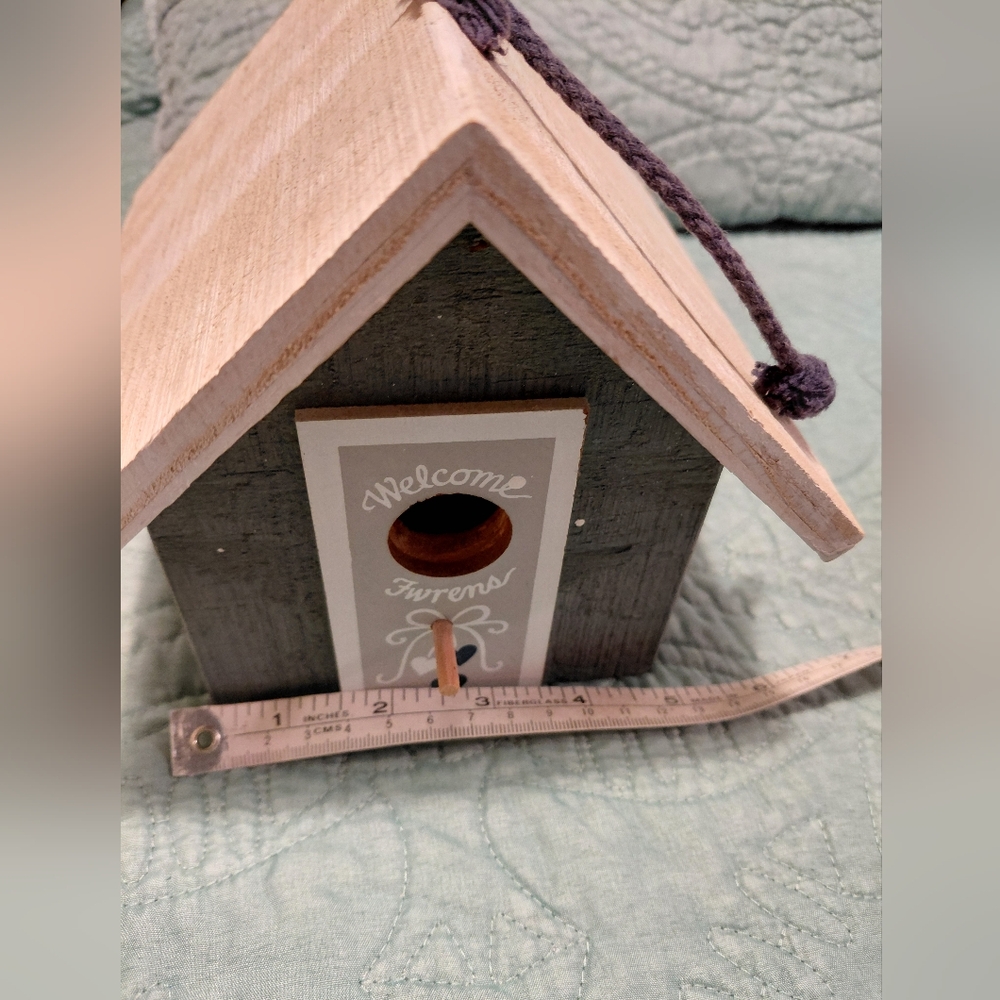 Birdhouse Blue, Gray and White with Classic Decor Accents Home Decor - Picture 4 of 6